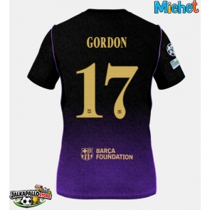 Barcelona Anthony Gordon #17 Vieraspaita 2026-27 Lyhythihainen